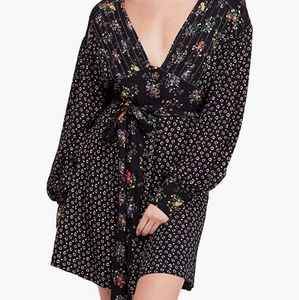 Free People long sleeve mini dress